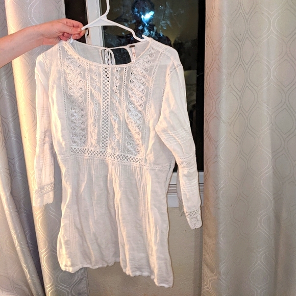 FREE PEOPLE SHIRT LOVELY - Picture 1 of 4